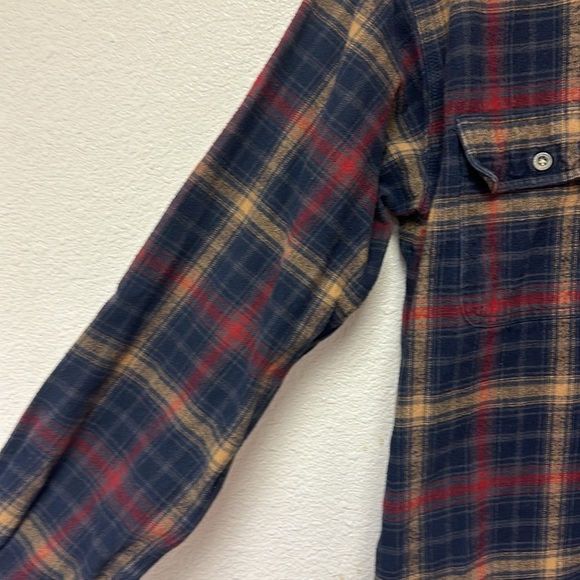 Men’s long sleeve button-down, Carhart shirt size large tall - Picture 4 of 8